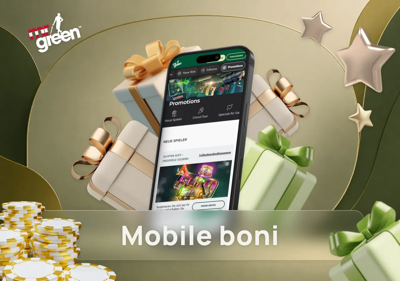 Smartphone mit Bonusangeboten und aktuellen Casino-Aktionen